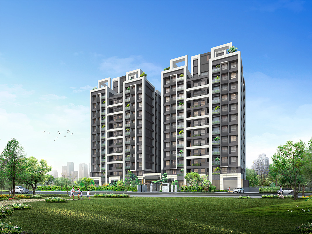 日景外觀示意圖